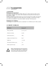 Preview for 24 page of FLUQWATER Q75052R Manual