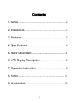 Preview for 3 page of FLUS ET-951 User Manual