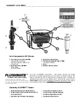 Preview for 2 page of Flushmate 501-B Series Owner'S Service Manual