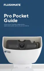 Flushmate Pro Pocket Manual preview