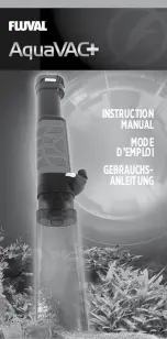 Fluval AquaVAC+ Instruction Manual preview