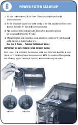 Preview for 6 page of Fluval C Power Filter Instruction Manual