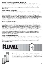 Preview for 29 page of Fluval MSF 104 Manual