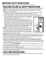 Preview for 3 page of Fluval Sea SP2 Instruction Manual