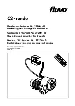 Preview for 1 page of FLUVO C2-rondo Operator'S Manual