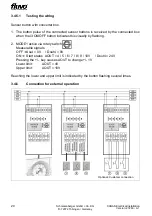 Preview for 20 page of FLUVO XANAS 1.5 Operator'S Manual