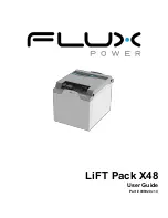 Preview for 1 page of FLUX POWER LiFT Pack X48 User Manual