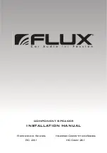 Preview for 1 page of Flux 160 MC2 Installation Manual