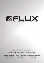 Flux BC 261 Installation Manual preview