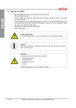 Предварительный просмотр 18 страницы Flux F 424 HC Original Main Operating Instructions