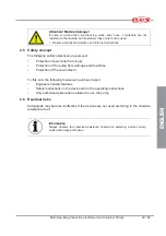 Предварительный просмотр 29 страницы Flux F 424 HC Original Main Operating Instructions