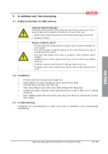 Предварительный просмотр 35 страницы Flux F 424 HC Original Main Operating Instructions