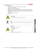 Предварительный просмотр 37 страницы Flux F 424 HC Original Main Operating Instructions