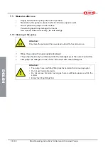 Предварительный просмотр 38 страницы Flux F 424 HC Original Main Operating Instructions