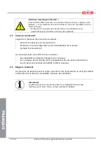 Предварительный просмотр 48 страницы Flux F 424 HC Original Main Operating Instructions