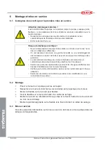 Предварительный просмотр 54 страницы Flux F 424 HC Original Main Operating Instructions