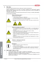 Предварительный просмотр 58 страницы Flux F 424 HC Original Main Operating Instructions