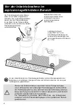 Предварительный просмотр 4 страницы Flux F 424 Operating Instructions Manual