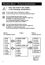 Предварительный просмотр 12 страницы Flux F 424 Operating Instructions Manual