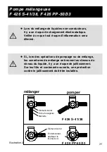 Предварительный просмотр 29 страницы Flux F 424 Operating Instructions Manual