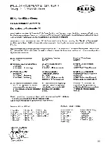 Предварительный просмотр 35 страницы Flux F 424 Operating Instructions Manual