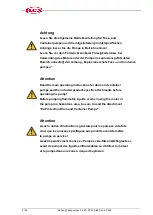 Предварительный просмотр 2 страницы Flux F 425 Original Attachment