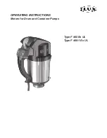 Preview for 1 page of Flux F 460 Ex UL Operating Instructions