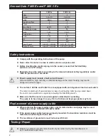 Preview for 2 page of Flux F 460 Ex UL Operating Instructions