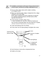 Предварительный просмотр 11 страницы Flux F 550 GS-50/21 Operating Instructions Manual