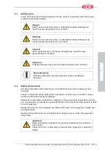 Preview for 43 page of Flux F 550 GS Series Original Main Operating Instructions