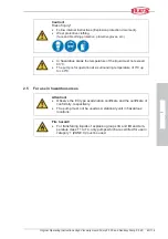 Preview for 45 page of Flux F 550 GS Series Original Main Operating Instructions