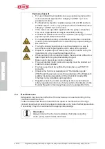 Preview for 46 page of Flux F 550 GS Series Original Main Operating Instructions