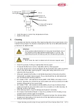 Предварительный просмотр 51 страницы Flux F 550 GS Series Original Main Operating Instructions