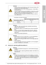 Preview for 9 page of Flux F 550 Original Main Operating Instructions