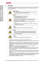 Preview for 16 page of Flux F 550 Original Main Operating Instructions