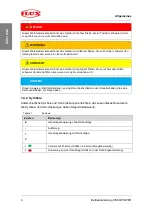 Preview for 8 page of Flux F 570 Translation Of The Original Operating Instructions