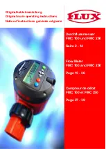 Preview for 1 page of Flux FMC 100 Original Main Operating Instructions