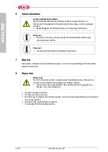 Preview for 12 page of Flux FMC 100 Original Main Operating Instructions