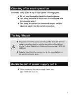 Preview for 4 page of Flux JUNIORFLUX F 314 PP Operating Instructions