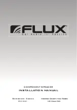 Flux Maestro Competition Series Installation Manual preview