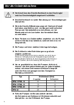 Предварительный просмотр 6 страницы Flux RFM 10 Operating Instructions Manual