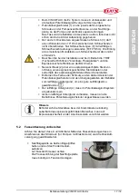 Preview for 17 page of Flux VISCOFLUX lite Ex Original Main Operating Instructions