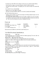 Preview for 10 page of Fluxamp FLX13000 User Manual