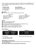 Предварительный просмотр 2 страницы Fly Kan HDCAP01-M Quick User Manual