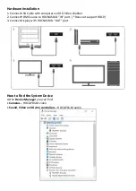 Предварительный просмотр 3 страницы Fly Kan HDCNUSB4 Quick User Manual