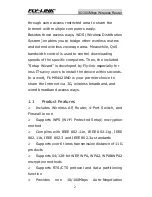 Preview for 7 page of Fly-Link FL-MR4420ND User Manual