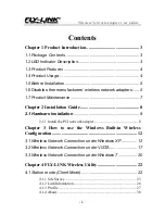 Preview for 3 page of Fly-Link Wireless Network Adapter User Manual