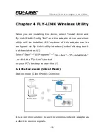 Preview for 24 page of Fly-Link Wireless Network Adapter User Manual