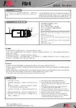 Предварительный просмотр 1 страницы Fly Sky FGr4 Quick Start Manual