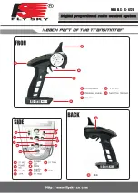 Предварительный просмотр 13 страницы Fly Sky FS-GT2B Instruction Manual